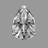 A collection of my best Gemstone Faceting Designs Volume 4 Arrowhead Pear 1.51 gem facet diagram